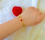 Red Heart Bracelet