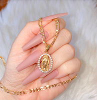 Bling Oval Mary