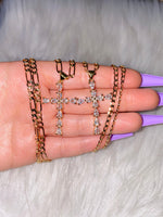 Pear Shape Cross (2 Chain Style Choices)