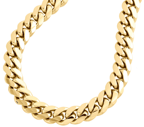 Extra Thick Men's Cuban Link Necklace And/Or Bracelet