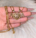 Love Doves Te Amo Breakable Heart Set With 2 Letters