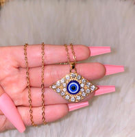 Icy Eye Necklace