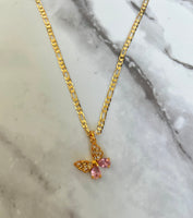 Girly Butterfly (Figaro Chain)