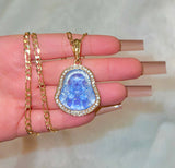 Bling Buddha (Blue)