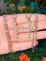 Pear Shape Cross (2 Chain Style Choices)