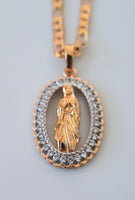 Oval Diamond Inspired Mary