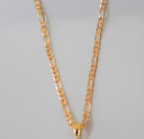 Unisex Greek Key Virgin Mary Necklace