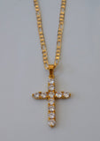 Icy Cross In Gold