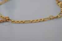 Gold Plated Diamond Inspired 2 To 8 Initial Necklace