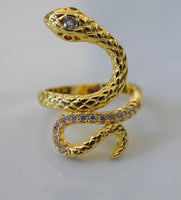 Cleopatra Snake Ring