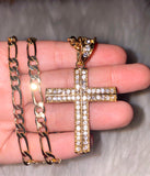 Hip Hop Cross (Extra Thick Chain)