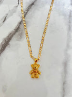 Bling Teddy (Figaro Chain)