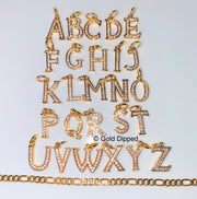 Icy Initial Necklace