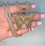 Rodeo Drive Butterfly (Plus Free Extra Chain)