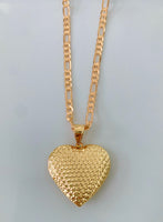 Heart Shaped Two Photo Locket Necklace