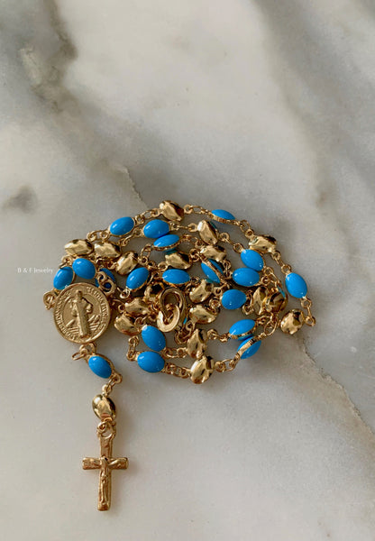 Something Blue Rosary