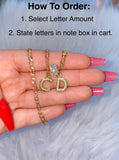 Icy 2 To 6 Letter Necklace