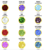 1 To 6 Birthstone Kids With Mom Heart
