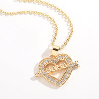 Heart & Arrow Mama Necklace