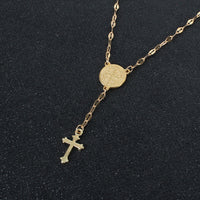 Saint Benedict Rosary Necklace