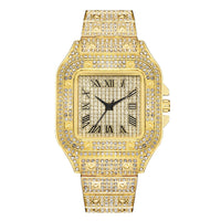Iced Out Watch (Gold)