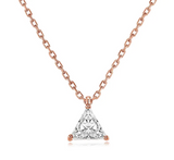 Triangle Solitaire (Rose Gold)