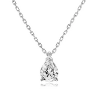 Pear Solitaire (Silver)