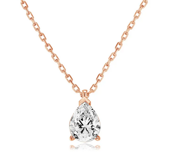 Pear Solitaire (Rose Gold)