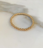 Beaded Gold Bracelet