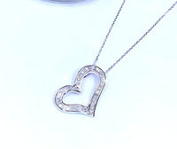 Baguette Heart Necklace