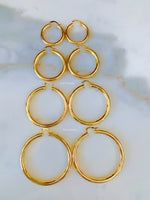 Thick Tube Hoops Available In Four Sizes