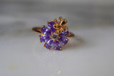 Floral Butterfly Ring In 2 Colors