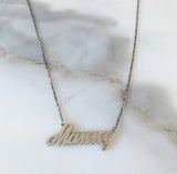 Sterling Silver Custom Name Necklace