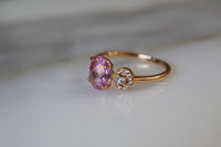 Pink Bypass Ring