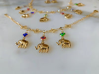 Elephant And Eye Jewelry Set