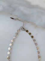 White Gold Plated Heart Anklet