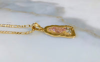 Large Virgin Mary Necklace In Two Styles