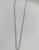White Gold Plated Mini Cherub Necklace